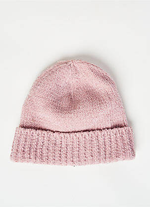 Bonnet rose ONLY femme