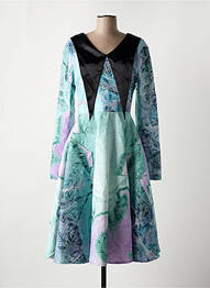 Robe longue vert YOUNG DESIGNERS femme