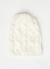 Bonnet blanc HAILYS pour femme seconde vue
