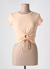 T-shirt orange ONLY pour femme seconde vue