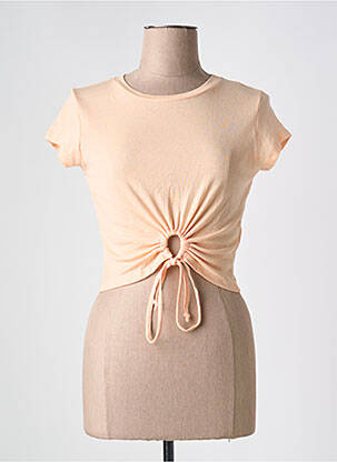 T-shirt orange ONLY pour femme