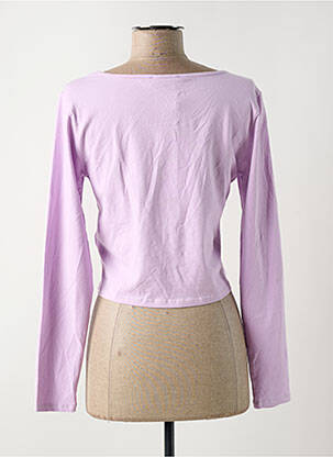 T-shirt violet ONLY femme