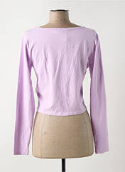 T-shirt violet ONLY pour femme seconde vue