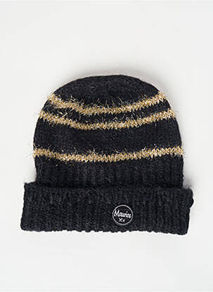 Bonnet noir MAURICE femme