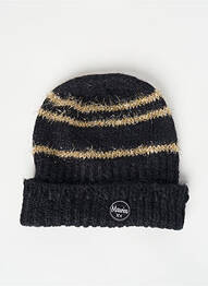 Bonnet noir MAURICE femme