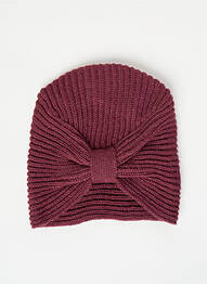 Bonnet rouge ONLY femme