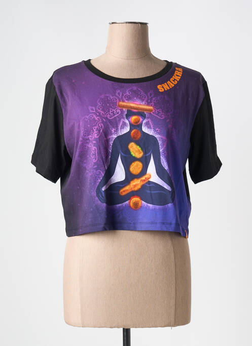 T-shirt noir MORA pour femme