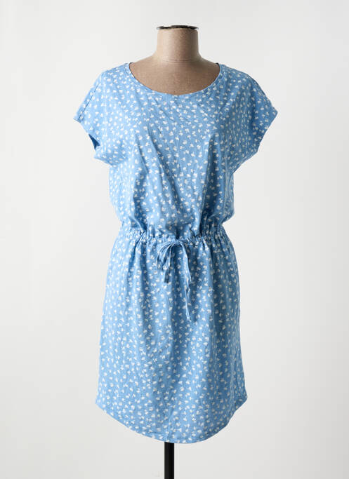 Robe courte bleu ONLY pour femme