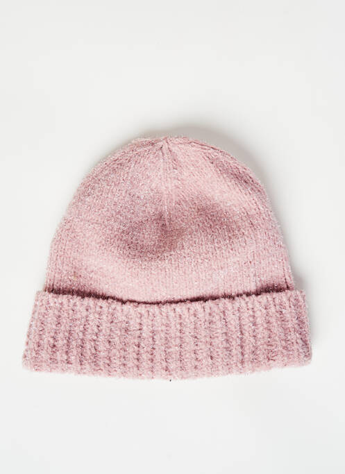 Bonnet rose ONLY pour femme