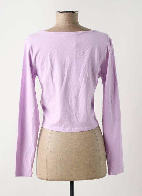 T-shirt violet ONLY pour femme
