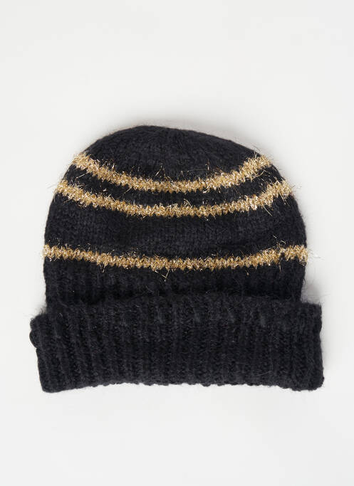 Bonnet noir MAURICE pour femme