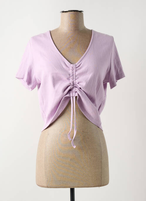 T-shirt violet HAILYS pour femme