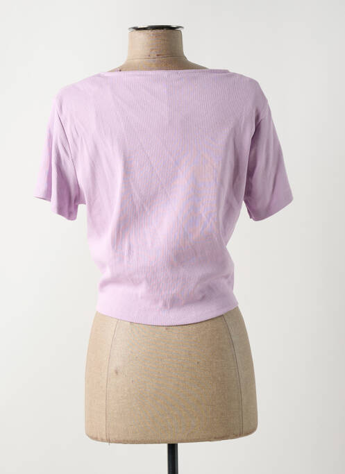 T-shirt violet HAILYS pour femme