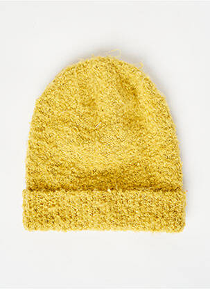 Chapeau jaune ONLY femme