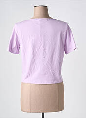 T-shirt violet ONLY pour femme seconde vue
