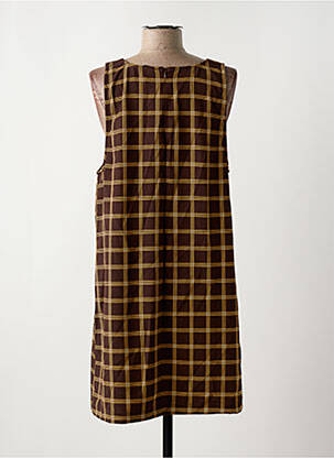 Robe courte marron ONLY femme