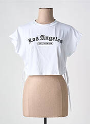 T-shirt blanc HAILYS pour femme seconde vue