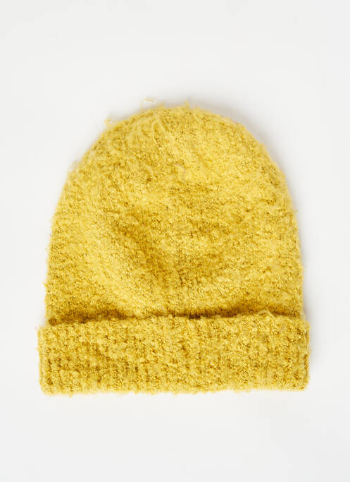 Chapeau jaune ONLY pour femme