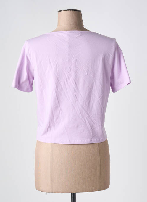 T-shirt violet ONLY pour femme