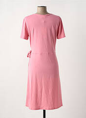 Robe mi-longue rose VILA pour femme seconde vue