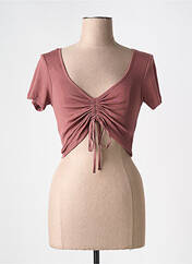 T-shirt rouge ONLY pour femme seconde vue