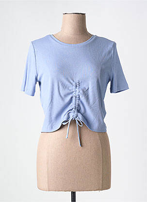 T-shirt bleu NOISY MAY femme