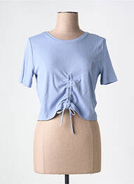 T-shirt bleu NOISY MAY femme
