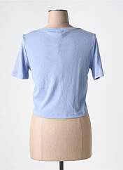 T-shirt bleu NOISY MAY pour femme seconde vue