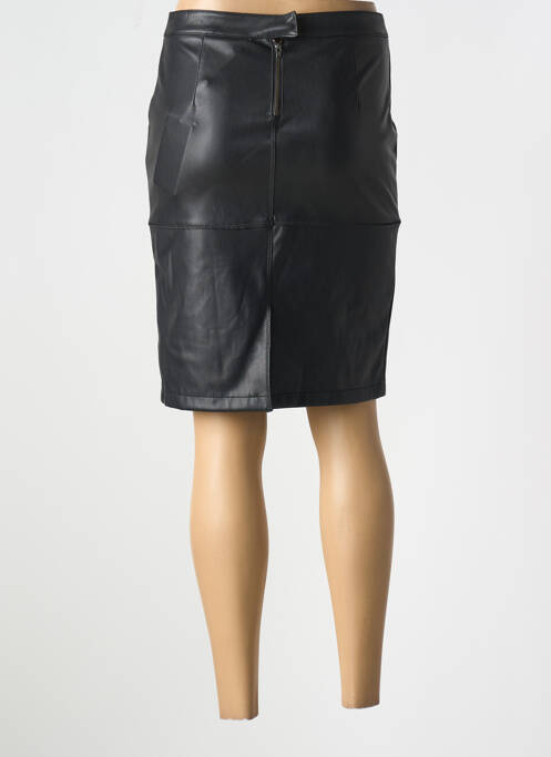 Jupe mi-longue noir VILA pour femme