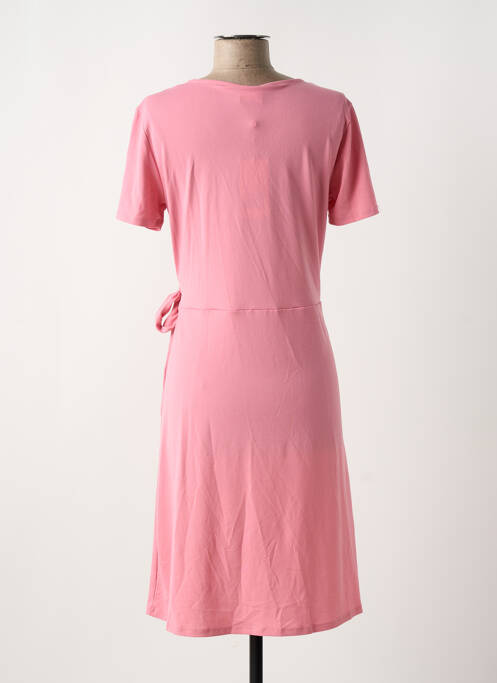 Robe mi-longue rose VILA pour femme