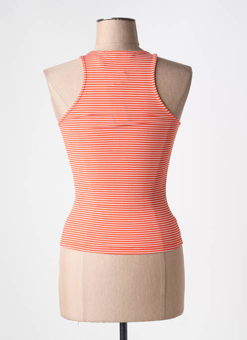 Débardeur orange VERO MODA pour femme
