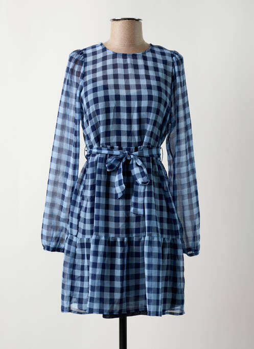 Robe courte bleu ONLY pour femme