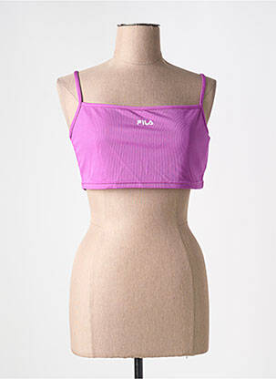 Top violet FILA femme