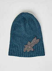 Bonnet vert FRANSA pour femme seconde vue