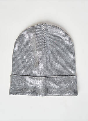 Bonnet argent ONLY femme