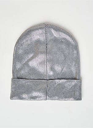Bonnet argent ONLY femme