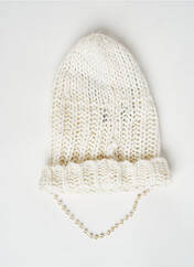 Bonnet blanc MAURICE pour femme seconde vue
