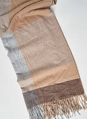 Echarpe marron PIECES femme