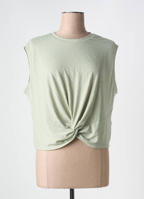 Top vert VERO MODA pour femme