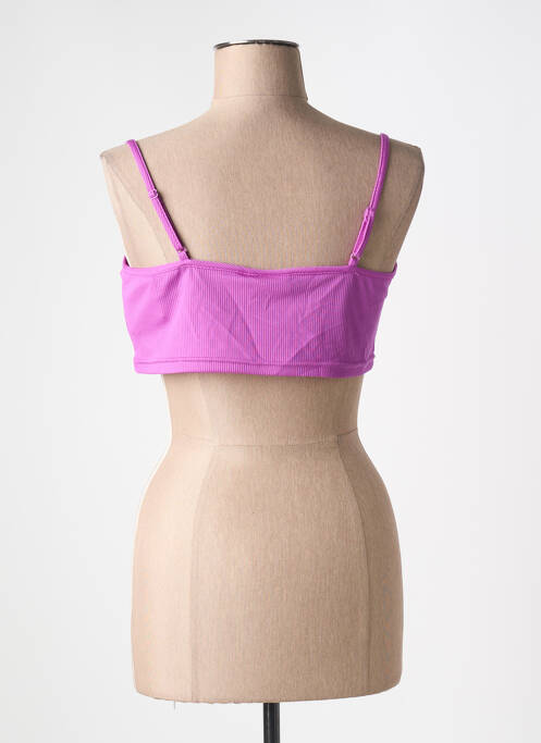 Top violet FILA pour femme