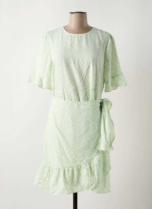 Robe courte vert VERO MODA pour femme