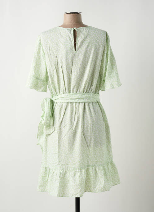 Robe courte vert VERO MODA pour femme