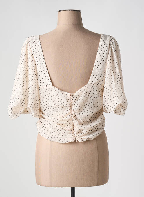 Top blanc MANGO pour femme