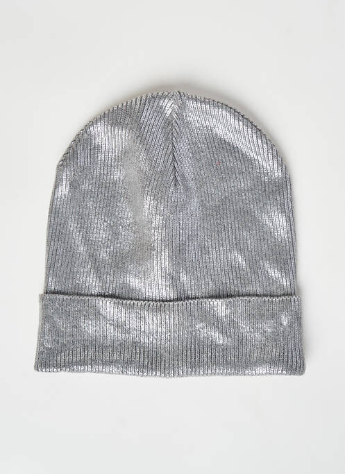 Bonnet argent ONLY pour femme