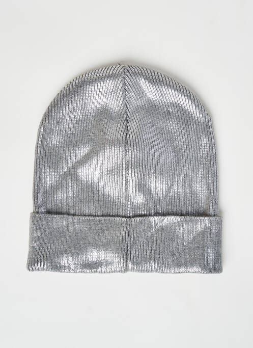 Bonnet argent ONLY pour femme