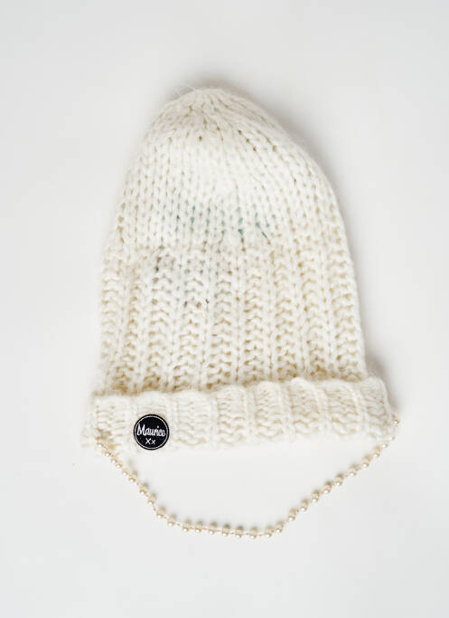 Bonnet blanc MAURICE pour femme