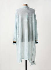 Gilet manches longues bleu MAURICE pour femme seconde vue