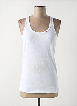 Débardeur blanc LE FABULEUX MARCEL DE BRUXELLES pour femme