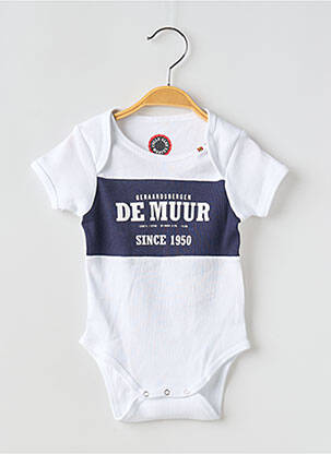 Body lingerie blanc CYCLO CLUB MARCEL  enfant