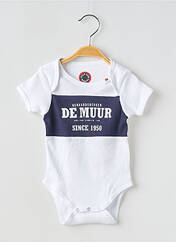 Body lingerie blanc CYCLO CLUB MARCEL  pour enfant seconde vue